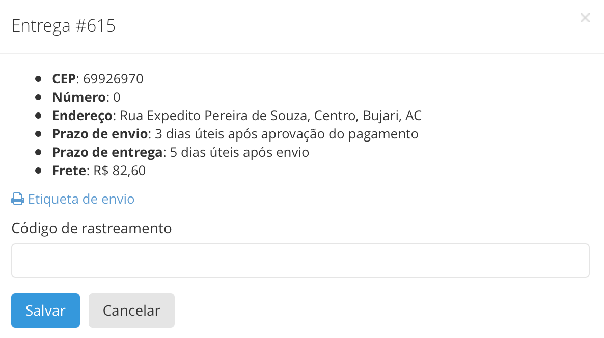 Código de rastreio: o que é e como inserir nos meus pedidos